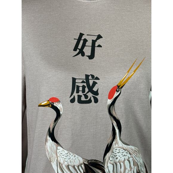 Blind Rooster, Mauve, Good Vibes Bird Sweatshirt, Size Small, Unisex - Picture 4 of 9